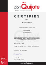 Сертификат Enforex