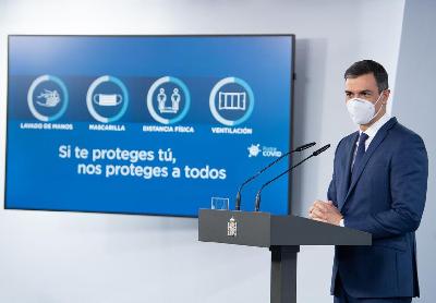 Режим ЧП закончится 9 мая, а усилия по вакцинации от коронавируса в Испании утроятся